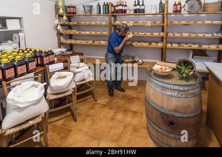 Italien, Mezzogiorno, Apulien / Apulien, Nardò, Masseria Brusca, Azienda agricola Stockfoto