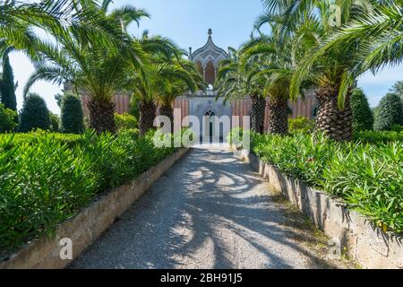 Italien, Mezzogiorno, Apulien / Apulien, Nardò, Villa Saetta Stockfoto