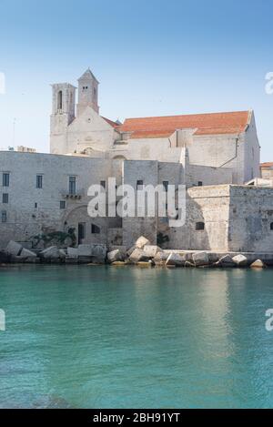 Italien, Mezzogiorno, Apulien / Apulien, Giovinazzo, Adriaküste, Altstadt Stockfoto