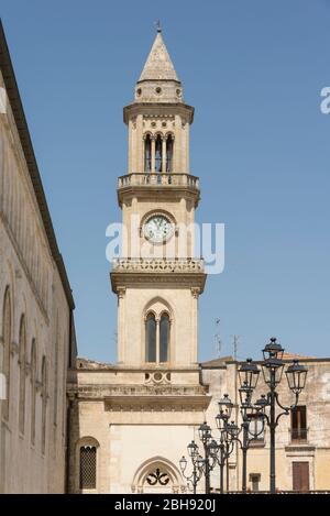 Italien, Mezzogiorno, Apulien / Apulien, Murge, Altamura, Kathedrale Santa Maria Assunta Stockfoto