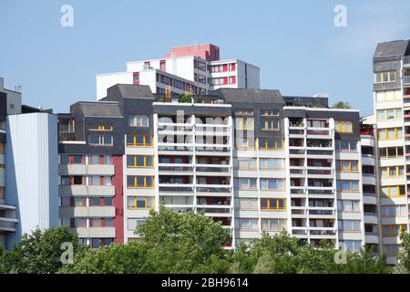 Wolkenkratzer im Zentrum. Bezirk Linden-Mitte, Hannover, Niedersachsen, Deutschland, Europa Stockfoto