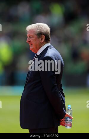 DUBLIN, REP OF IRELAND. Roy Hodgson, der England-Manager während des internationalen Freundschaftsspitches zwischen der Republik Irland und England im Aviva Stadium, Dublin, Irland am Sonntag, den 7. Juni 2015 (Quelle: MI News) Stockfoto