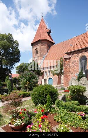 St. Laurentius Kirche, Achim, Niedersachsen, Deutschland, Europa Stockfoto