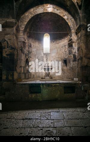 Armenien, Debed Canyon, Sanahin, Sanahin Kloster aus dem 10. Jahrhundert, Anbauteile innen Stockfoto