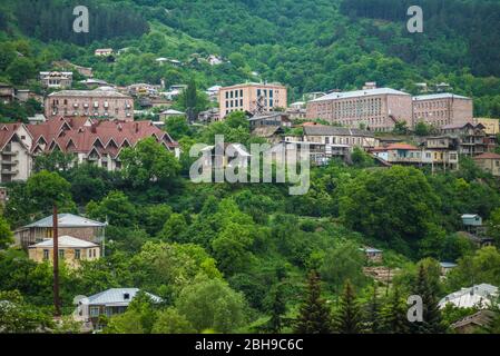 Armenien, Schweiz von Armenien, Dilidschan, hohen Winkel skyline Stockfoto