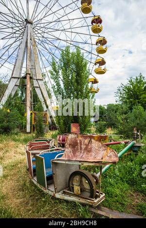 Armenien, Kraljevo, Vergnügungspark, Riesenrad Stockfoto