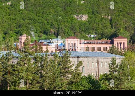 Armenien, Jermuk, Mineralwasser Resort, Resort Hotels, morgen Stockfoto