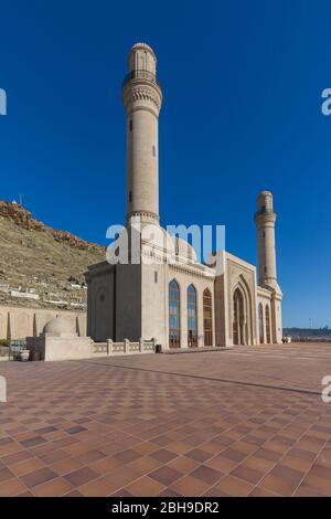 Aserbaidschan, Baku, Bibi-Heybet Moschee, aussen Stockfoto