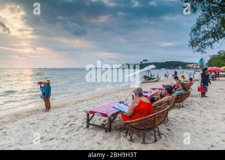 Kambodscha, Sihanoukville, Serendipity Beach, keine Veröffentlichungen Stockfoto