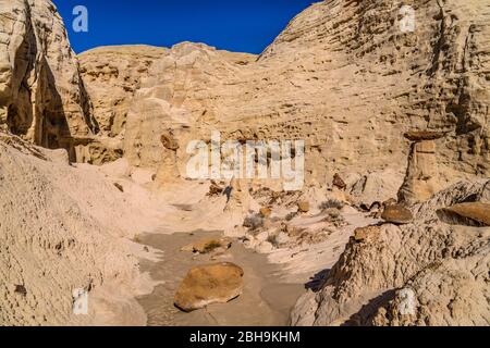 USA, Utah, Kane County, Kanab, Paria Rimrocks, die Fliegenpilze Stockfoto