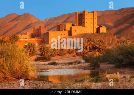 AIT Hamou oder Said Kasbah, Draa-Tal, Atlasgebirge, Süd-Marokko, Marokko, Al-Maghreb, Afrika, Stockfoto