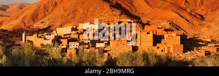 Kasbah in Ait Arbi, Dadestal, Kasbahs Road, Atlas, Marokko, Al-Magreb, Afrika Stockfoto