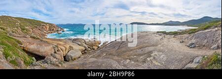 Landschaft, Quietschender Strand, Wilsons Promontory National Park, Victoria, Australien, Oceania Stockfoto