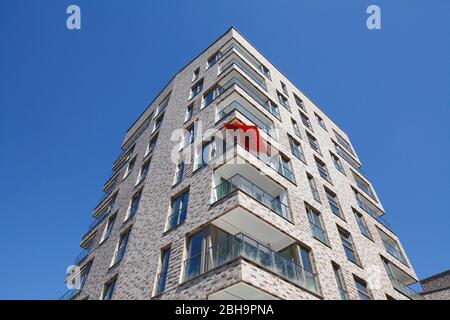 Appartementhaus Strandruh, Binz auf Rügen, Insel Rügen, Mecklenburg-Vorpommern, Deutschland, Europa Stockfoto