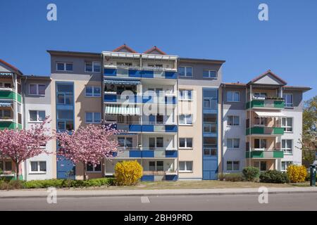 Appartementhaus Strandruh, Binz auf Rügen, Insel Rügen, Mecklenburg-Vorpommern, Deutschland, Europa Stockfoto