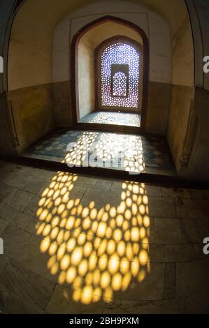 Architektur in Humayuns Tomb Complex, Neu Delhi, Indien Stockfoto