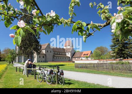 Münster St. Maria und Markus, Mittelzell, UNESCO Weltkulturerbe, Insel Reichenau, Bodensee, Baden-Württemberg, Deutschland Stockfoto