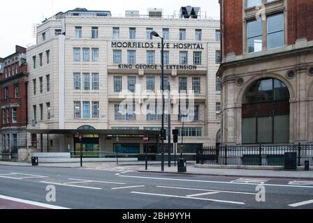 King George V Extension Moorfields Eye Hospital, 162 City Road, London EC1V von Alec Smithers Stockfoto