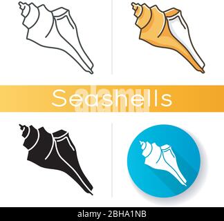 Triton Shell-Symbol Stock Vektor