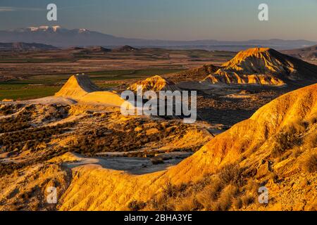Europa, Spanien, Navarra, Bardenas Reales Stockfoto