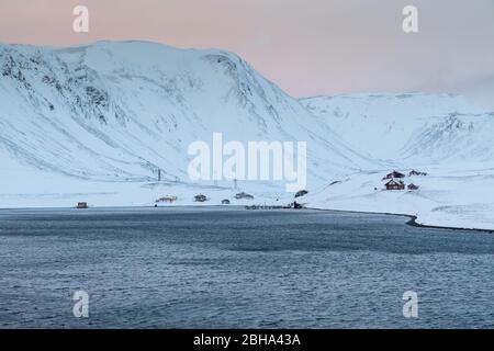 Europa, Norwegen, Finnmark, Nordkapp Kommune, Magerøya / Mageroya Stockfoto