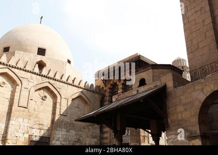 Kairo, Gizeh, Ägypten, al-Muizz Street, Al Moez Ldin Allah Al Fatmi, Muizz Street Stockfoto