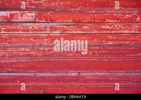 Hintergrund der Holzdielen in braun lackiert. Abstrakter Hintergrund Stockfoto