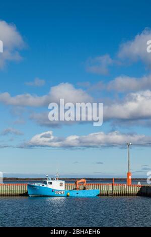 Kanada, New Brunswick, Acadian Peninsula, Campbells Point, kleiner Fischerhafen Stockfoto