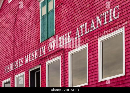 Kanada, Nova Scotia, Lunenburg, Unesco Weltkulturerbe Fischerdorf, Fischerei Museum des Atlantiks Stockfoto