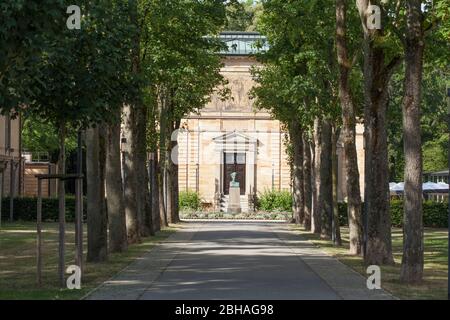 Haus Wahnfried im Hofgarten, Bayreuth, Oberfranken, Franken, Bayern, Deutschland, Europa Stockfoto