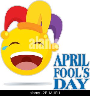 April Narr Tag Poster Stock Vektor