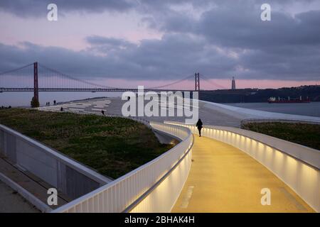 MAAT-Museum für Kunst, Architektur und Technik Stockfoto