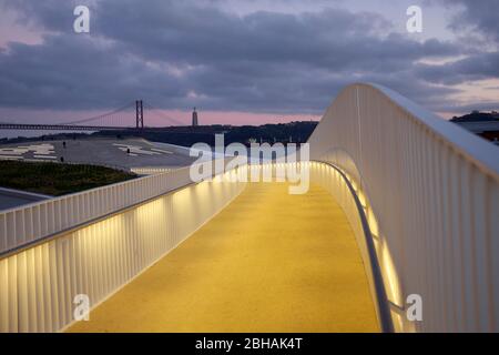 MAAT-Museum für Kunst, Architektur und Technik Stockfoto