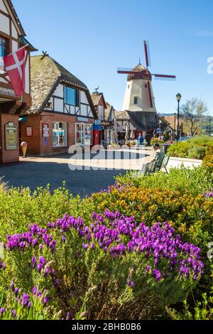 Solvang, Kalifornien Stockfoto