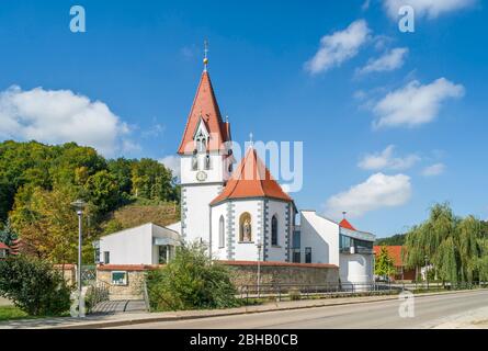 Deutschland, Baden-Württemberg, Schelklingen - Schmiechen, Pfarrkirche St. Veit Stockfoto