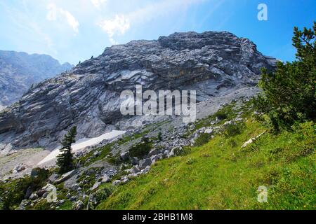 Auf dem Weg zum Königshaus Schachen, Deutschland, Bayern, Oberbayern, Garmisch-Partenkirchen Stockfoto