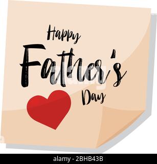 Alles gute zum Vatertag Stock Vektor