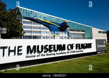 Museum of Flight, Seattle, Washington, USA Stockfoto