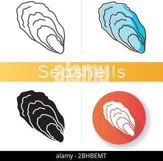 Oyster-Symbol Stock Vektor