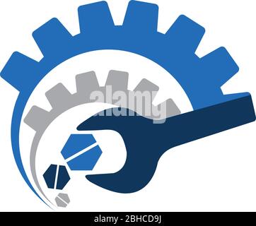 Power Tool Logo Stock Vektor