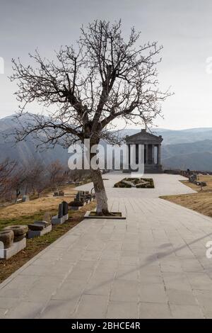 Garni heidnischen Tempel, der Hellenistischen Tempel in der Republik Armenien Stockfoto