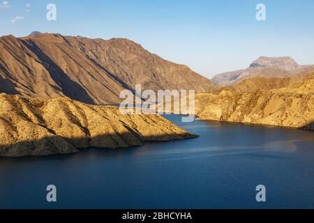 Der Naryn-Fluss im Tien Shan-Gebirge, Kirgisistan. Stockfoto