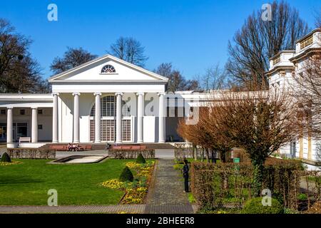 Öffentlicher Garten in Bad Oeynhausen, Deutschland Stockfoto