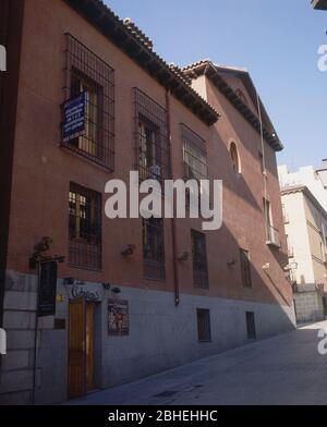 TABLAO FLAMENCO Y RESTAURANTE LAS CARBONERAS SITUADO EN LA PLAZA DEL CONDE DE MIRANDA Nº 1. Lage: AUSSEN. MADRID. SPANIEN. Stockfoto