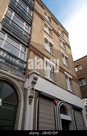 Penny Bank Chambers, Farringdon, London EC1M 5RF von William Harrison & Charles Henman Stockfoto