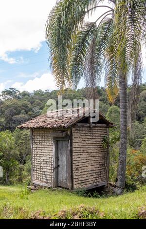 Szenen aus dem neuen Bergbaugebiet in Schwarzgold brasilien Stockfoto