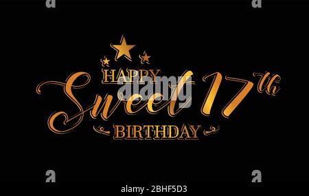 Happy Birthday Buchstaben Stock Vektorgrafik Alamy