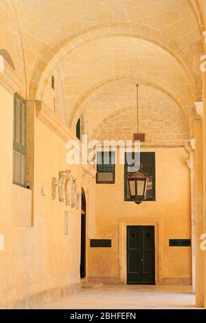 Großmeisterpalast, St. George's Square, Valletta, Malta, Europa Stockfoto