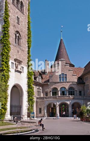 Landesmuseum Zürich, Schweizerisches Nationalmuseum in Zürich Stockfoto