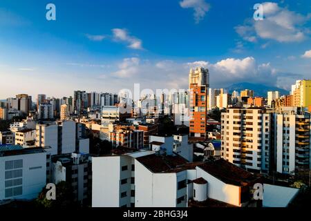Nachmittag Stadtbild Foto von bucaramanga Stadt, Santander in Kolumbien. Stockfoto